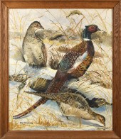 CHET RENESON OIL ON BOARD, PHE
