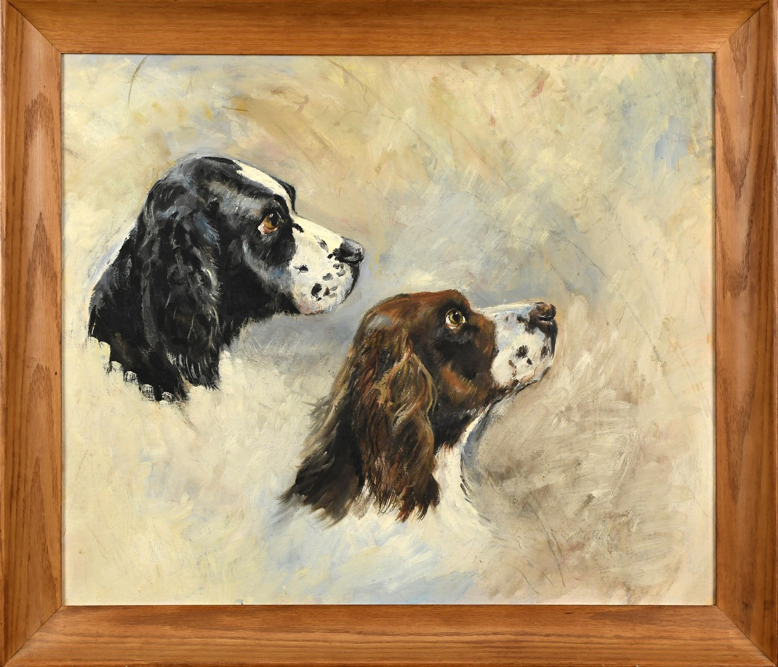 CHET RENESON OIL ON BOARD, SPRINGER