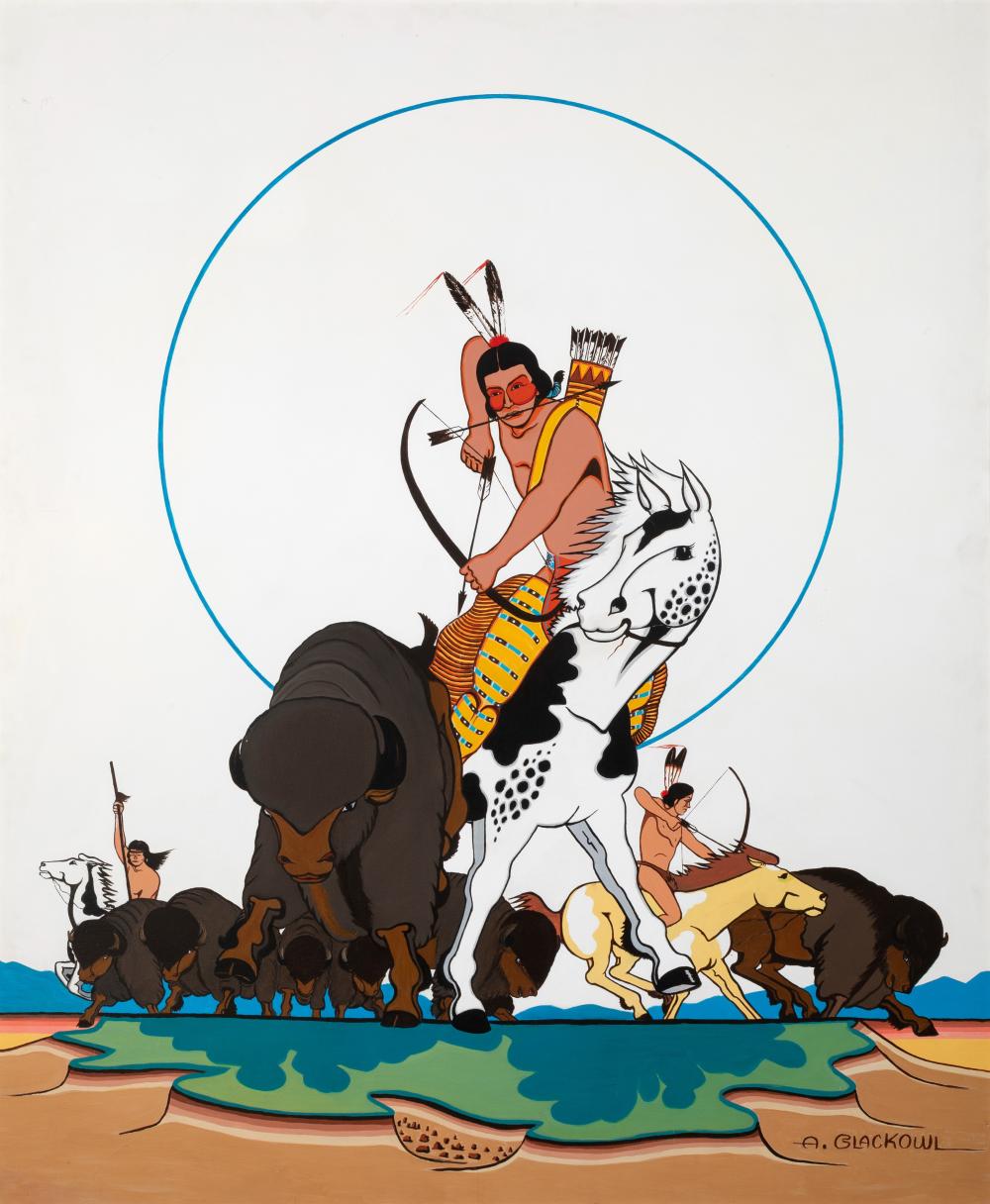 CHEYENNE, ARCHIE BLACKOWL, UNTITLED