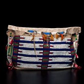 Cheyenne Beaded Buffalo Hide P