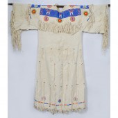 Cheyenne Beaded Hide Dress and