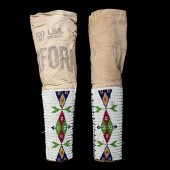 Cheyenne Beaded Hide Leggings