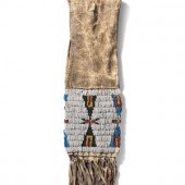Cheyenne Beaded Hide Tobacco B