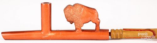 CHEYENNE INDIAN CATLINITE BUFFALO