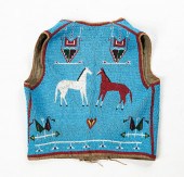 CHEYENNE OR SIOUX BEADED VEST