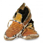 Cheyenne Quilled and Beaded Mo