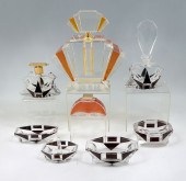 CHIC 8 PIECE ART DECO DRESSER