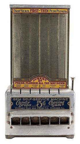 CHICAGO GUM AND CANDY CO. 5 CENT