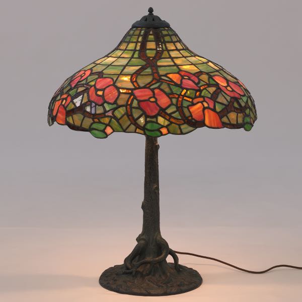 CHICAGO MOSAIC LAMP 30" height;  22
