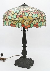 CHICAGO MOSAIC LEADED GLASS TA