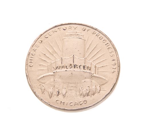 CHICAGO WALGREEN 1934 WORLDS