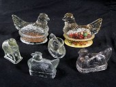 CHICKEN CANDY CONTAINERSSix ch