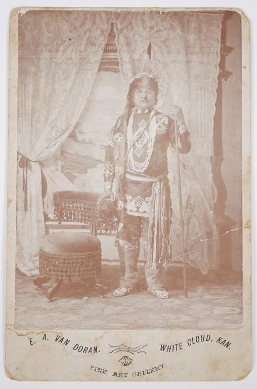 CHIEF JAMES WHITE CLOUD CABINET