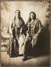 Chief Rain-in-the-Face & Wife