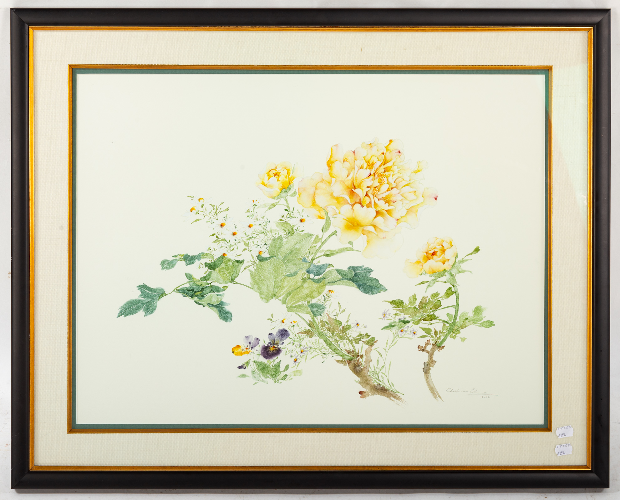 CHIEH-NIE CHERNG. YELLOW FLOWERS,