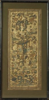 Ch'ien Lung Elaborately Embroi