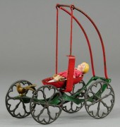 CHILD IN SWING TOY Attributed
