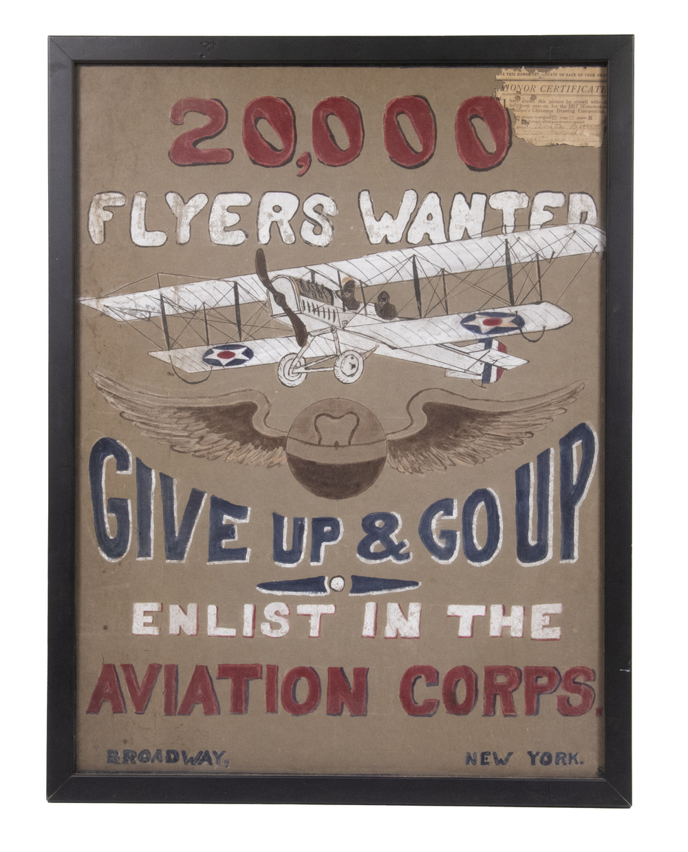 CHILD-MADE US WWI POSTER DESIGN