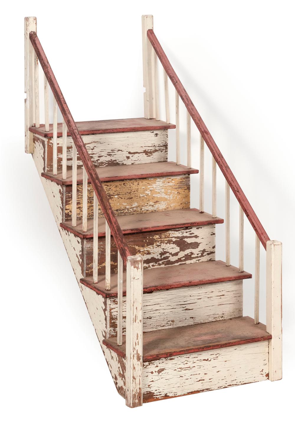 CHILD-SIZE SET OF STAIRS EARLY TO