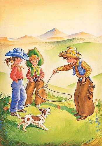 CHILDREN PLAYING AT BEING