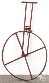 CHILDREN'S PUSH TOY, 19TH C.Ch