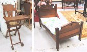 CHILD'S ANTIQUE HIGHCHAIR/STRO