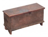 CHILD’S BLANKET CHEST NEW ENGL
