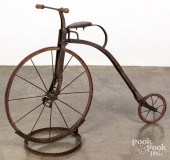 CHILD'S BONESHAKER BICYCLE, CA