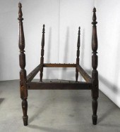 CHILD'S CANOPY ROPE BED, ONTAR