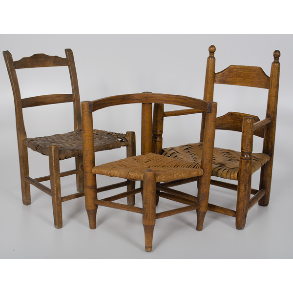 Child's Chairs American ?19th