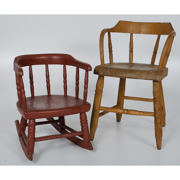 Child's Chairs American. A