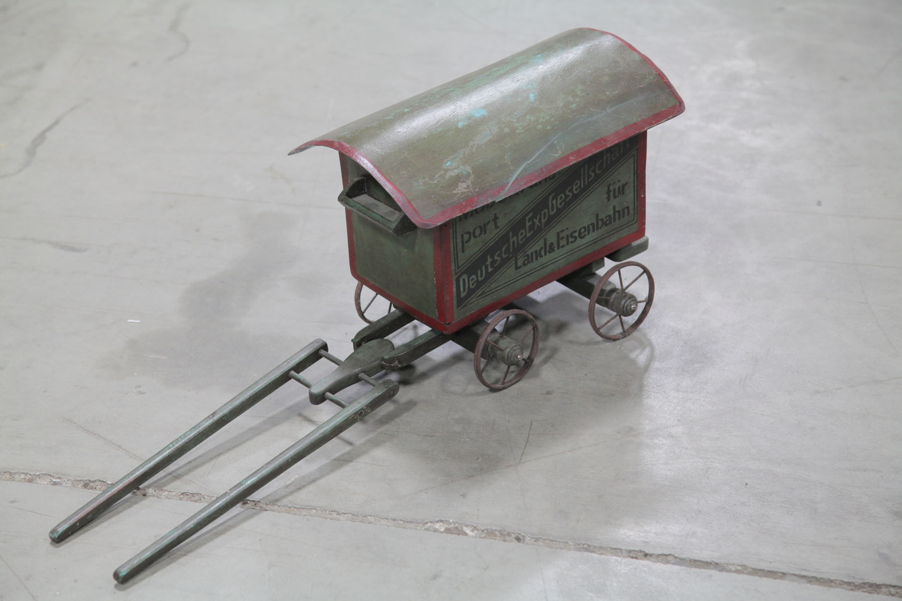 CHILD'S COVERED WAGON.  American 