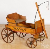 CHILD'S DAISY BUCKBOARD WAGON,