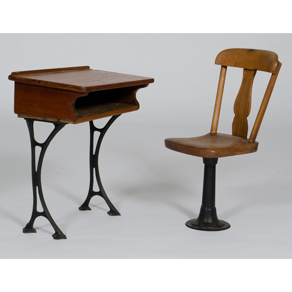 Child's Desk and Chair 20th century