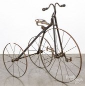 CHILD'S IRON TRICYCLE, EARLY 1