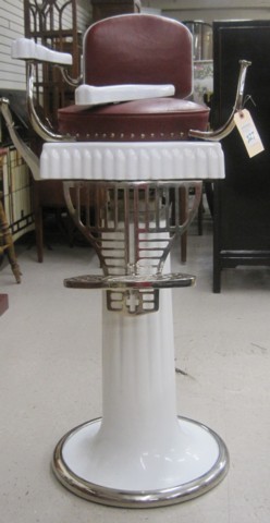 CHILD'S KOKEN BARBER CHAIR Koken