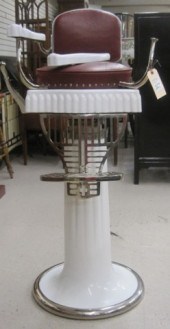 CHILD'S KOKEN BARBER CHAIR Kok