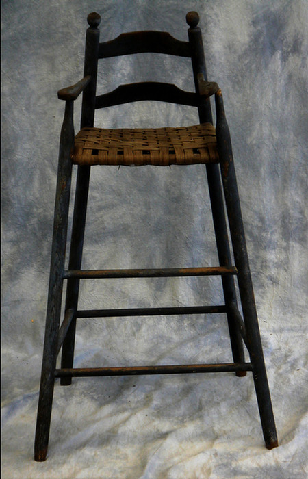 Childs ladder back splayed leg high
