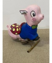Childs metal pig playground ri