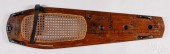 CHILD'S OAK STRETCHER, CA. 190