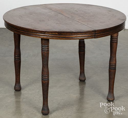 CHILD'S OAK TABLE, CA.