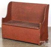 CHILD'S PAINTED PINE WOODBOX B
