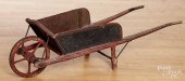 CHILD'S PAINTED WHEELBARROW, L