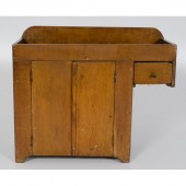 Child's Pine Dry Sink American