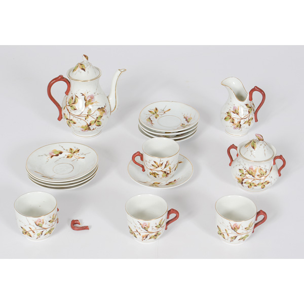 Child's Porcelain Tea Service A