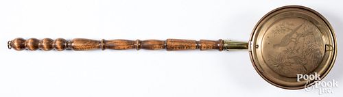 CHILD'S PUNCH DECORATED BRASS