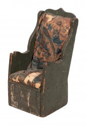 CHILD’S SETTLE EARLY 19TH CENT