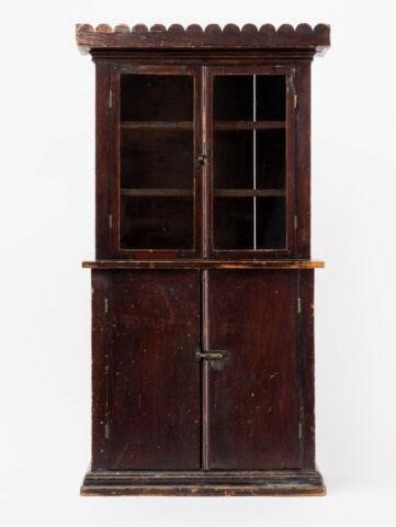 CHILD'S STEPBACK CUPBOARD, ONTARIO,