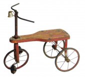 CHILD'S TRICYCLE, LATE 19TH/EA