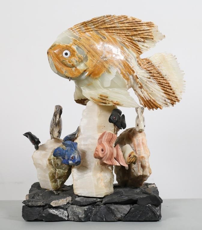 CHILEAN LAPIDARY MINERAL FISH